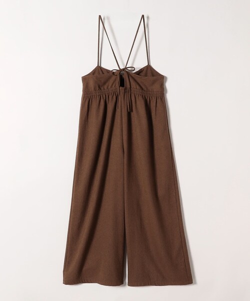 SHIPS any（シップス エニィ）の「SHIPS any:〈洗濯機可能〉ループヤーン イージー ギャザー サロペット（サロペット/オーバーオール・レディース・ブラック/ブラウン・ONE SIZE）」の20枚目の写真