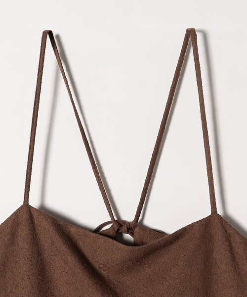 SHIPS any（シップス エニィ）の「SHIPS any:〈洗濯機可能〉ループヤーン イージー ギャザー サロペット（サロペット/オーバーオール・レディース・ブラック/ブラウン・ONE SIZE）」の21枚目の写真