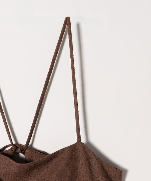 SHIPS any（シップス エニィ）の「SHIPS any:〈洗濯機可能〉ループヤーン イージー ギャザー サロペット（サロペット/オーバーオール・レディース・ブラック/ブラウン・ONE SIZE）」の22枚目の写真