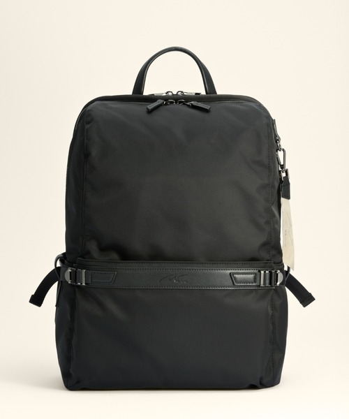 W&.Day/Night（ダブルアンド デイナイト）の「リュックサック リッカ スクエアリュック２ 21L B4サイズ 15.6インチPC ボトルホルダー 19153（バックパック/リュック・レディース・アッシュブラウン/ブラック/スモークピンク・FREE）」の16枚目の写真