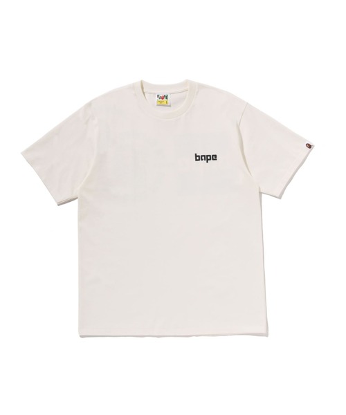 A BATHING APE（アベイシングエイプ）の「A BATHING APE LOGO TEE（Tシャツ/カットソー・メンズ・アイボリー/グレー・X-LARGE/XX-LARGE/LARGE/MEDIUM/SMALL）」の2枚目の写真