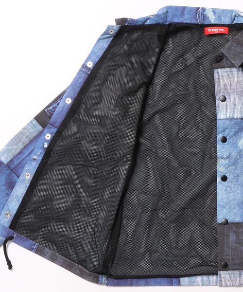 BABYDOLL（ベビードール）の「コーチジャケット 1384K（ナイロンジャケット・キッズ・ブラック/ライトインディゴブルー・100cm/120cm/130cm/90cm/110cm）」の10枚目の写真