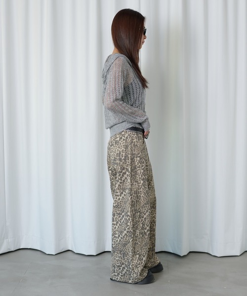 sedacle girl(セダクルガール)の「ボタンフライレオパードパンツ(その他パンツ・レディース・ベージュ・SMALL/MEDIUM)」の13枚目の写真