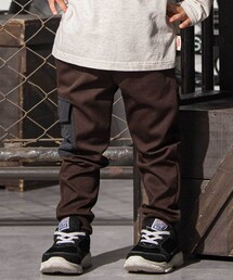 WASK（ワスク）の「ロゴ刺しゅうストレッチツイルジャガーパンツ（その他パンツ）」