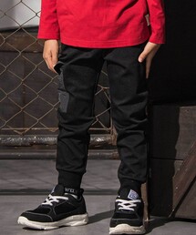 WASK（ワスク）の「ロゴ刺しゅうストレッチツイルジャガーパンツ（その他パンツ）」