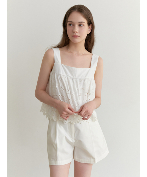 RE_L（リエル）の「Trimming lace blouse (white)（シャツ/ブラウス・レディース・その他・FREE）」の6枚目の写真