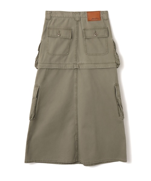 atmos pink（アトモスピンク）の「atmos pink 2way Military Skirt / アトモス ピンク 2ウェイ ミリタリー スカート（スカート・レディース・オリーブ/ピンク・M/S）」の19枚目の写真