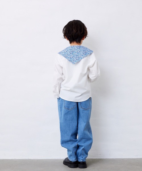Fluffy BROTHERS（フラッフィーブラザーズ）の「タックパンツ（その他パンツ・キッズ・ブラウン/ブルー・130cm/120cm/110cm/100cm/90cm/150cm/140cm）」の16枚目の写真