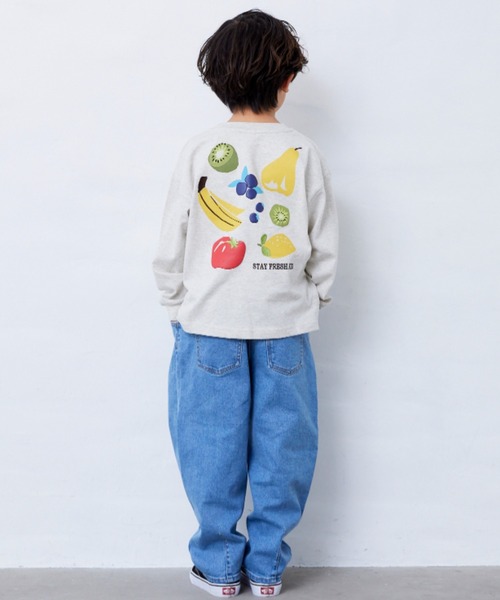 Fluffy BROTHERS（フラッフィーブラザーズ）の「タックパンツ（その他パンツ・キッズ・ブラウン/ブルー・130cm/120cm/110cm/100cm/90cm/150cm/140cm）」の5枚目の写真