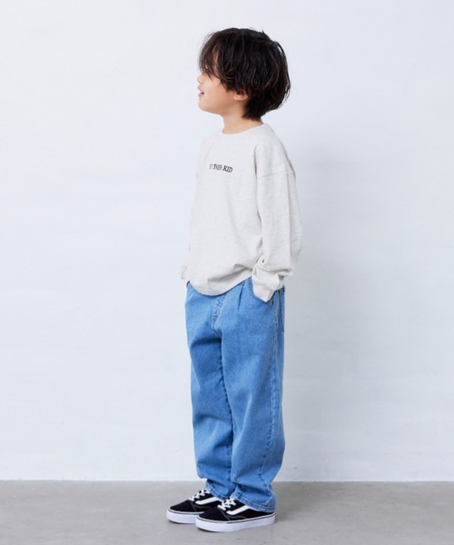 Fluffy BROTHERS（フラッフィーブラザーズ）の「タックパンツ（その他パンツ・キッズ・ブラウン/ブルー・130cm/120cm/110cm/100cm/90cm/150cm/140cm）」の6枚目の写真