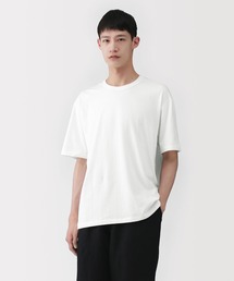 MUJI Labo | 〔MUJI Labo〕紳士 昔ながらの製法で編み立てた天竺クルーネック半袖Ｔシャツ(Tシャツ/カットソー)