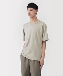 MUJI Labo（ムジラボ）の「〔MUJI Labo〕紳士 昔ながらの製法で編み立てた天竺クルーネック半袖Ｔシャツ（Tシャツ/カットソー）」