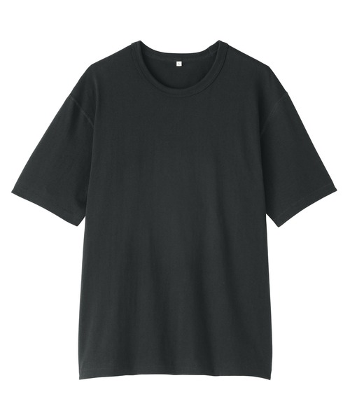 MUJI Labo(ムジラボ)の「〔MUJI Labo〕紳士 昔ながらの製法で編み立てた天竺クルーネック半袖Tシャツ(Tシャツ/カットソー・メンズ・サンドベージュ/ホワイト/ブラック/パープル系/ブルー・S/M/L/XL)」の13枚目の写真