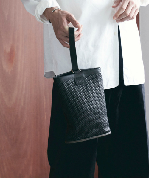 EARLE(アール)の「EARLE アール / Shoe sole shoe bag シューソールキップレザーハンドバッグ / ER6513(ハンドバッグ・レディース・ブラック・FREE)」の5枚目の写真