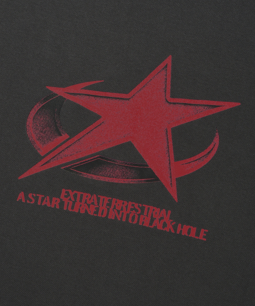 DYSFUNCT(ディスファンクト)の「STARLIGHT T-SHIRT(CHARCOAL)(Tシャツ/カットソー・メンズ・その他・SMALL/MEDIUM/LARGE)」の4枚目の写真