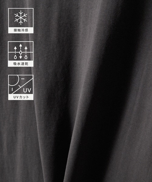 Alfred Alex（アルフレッドアレックス）の「【Alfred Alex】Vintage Embossed Oversized Tee / ヴィンテージライク エンボス オーバーサイズ Tシャツ（Tシャツ/カットソー・メンズ・ワイン/ブラック/グレイッシュブルー/ブラック系・L/M）」の8枚目の写真