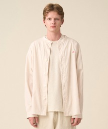 DANTON（ダントン）の「Men's Cotton Poplin Band Collar Shirt（シャツ/ブラウス）」