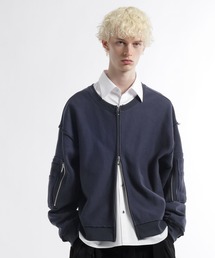 HARE（ハレ）の「2WAYピグメントZIPスウェット(HARE)（スウェット）」