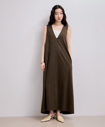 【WEB限定】カットオフノースリーブワンピース