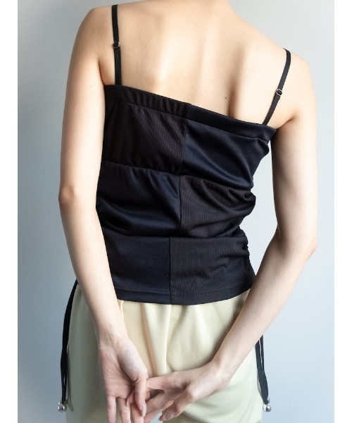 ILANIS(イラニス)の「2way Balance Cami(キャミソール・レディース・ブラック系3/ブラック系1/アイボリー系2・FREE)」の9枚目の写真