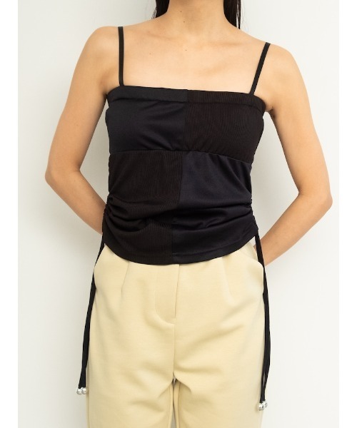 ILANIS(イラニス)の「2way Balance Cami(キャミソール・レディース・ブラック系3/ブラック系1/アイボリー系2・FREE)」の10枚目の写真