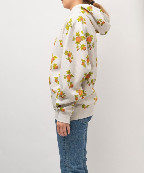 ROSE BUD(ローズバッド)の「(HAVE A GRATEFUL DAY)ZIP UP HOODIE SWEATSHIRT(パーカー・レディース・グレー・S/L/M)」の12枚目の写真