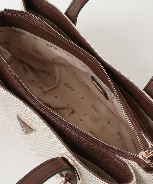Guess(ゲス)の「ALICE Shoudler Satchel サッチェルバッグ(ショルダーバッグ・レディース・ブラウン/ブラック・ONE SIZE)」の14枚目の写真
