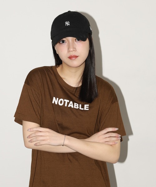 FUNALIVE(ファンアライブ)の「バックロゴオーバーサイズTチュニック 半袖(Tシャツ/カットソー・レディース・ブラック/ネイビー/モカ・L)」の16枚目の写真