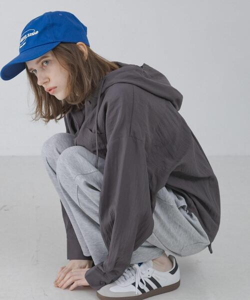 URBAN RESEARCH Sonny Label(アーバンリサーチサニーレーベル)の「フーディアソートシャツ(シャツ/ブラウス・レディース・アイボリー/ストライプ/チャコールグレー・FREE)」の19枚目の写真