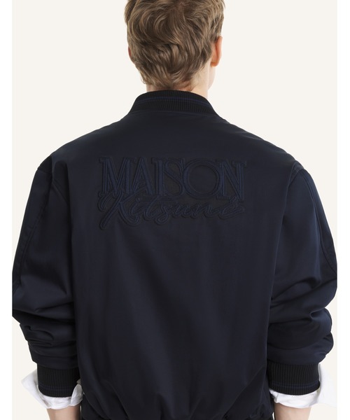 Maison Kitsune（メゾンキツネ）の「LIGHT TEDDY BLOUSON（ブルゾン・メンズ・ネイビー・M/S）」の7枚目の写真