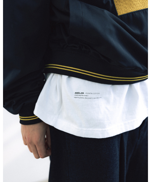 ANGLAN（アングラン）の「Essential Layer Long Sleeve - White（Tシャツ/カットソー・メンズ・その他・1/2）」の9枚目の写真