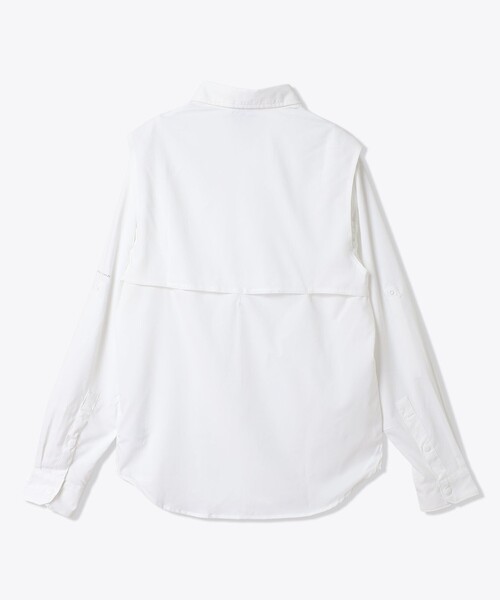 Columbia（コロンビア）の「Columbia/ シルバーリッジユーティリティIIロングスリーブシャツ /コロンビア（シャツ/ブラウス・メンズ・ホワイト/グレー/ブルー・L/M/S）」の10枚目の写真