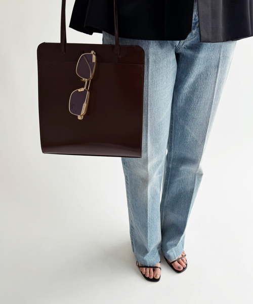 EDIT. FOR LULU（エディットフォールル）の「【FANE/ファン】LISSE BAG（クラッチバッグ・レディース・ブラウン・FREE）」の3枚目の写真