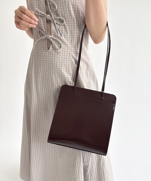 EDIT. FOR LULU（エディットフォールル）の「【FANE/ファン】LISSE BAG（クラッチバッグ・レディース・ブラウン・FREE）」の2枚目の写真