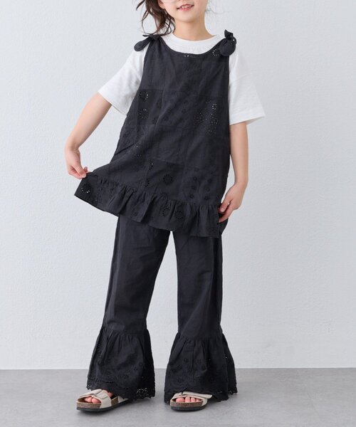 CIAOPANIC TYPY(チャオパニックティピー)の「【KIDS】【India】裾レースラッパパンツ(その他パンツ・キッズ・サックスブルー/ブラック・XX-LARGE/X-LARGE/LARGE/MEDIUM/SMALL)」の14枚目の写真