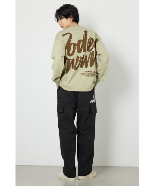 RODEO CROWNS WIDE BOWL（ロデオクラウンズワイドボウル）の「エンジニアカーゴパンツ（カーゴパンツ・メンズ・バーガンディー/ブラック/オフホワイト・MEDIUM/LARGE）」の19枚目の写真