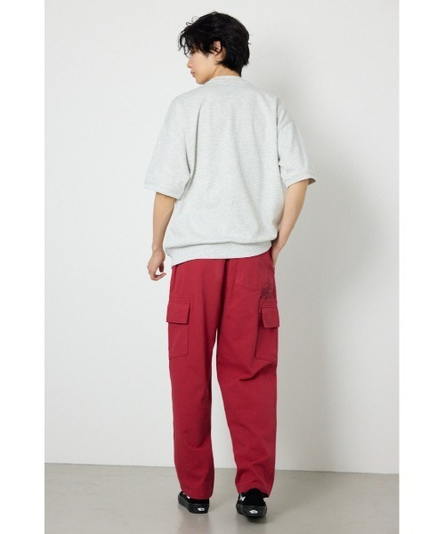 RODEO CROWNS WIDE BOWL（ロデオクラウンズワイドボウル）の「エンジニアカーゴパンツ（カーゴパンツ・メンズ・バーガンディー/ブラック/オフホワイト・MEDIUM/LARGE）」の8枚目の写真