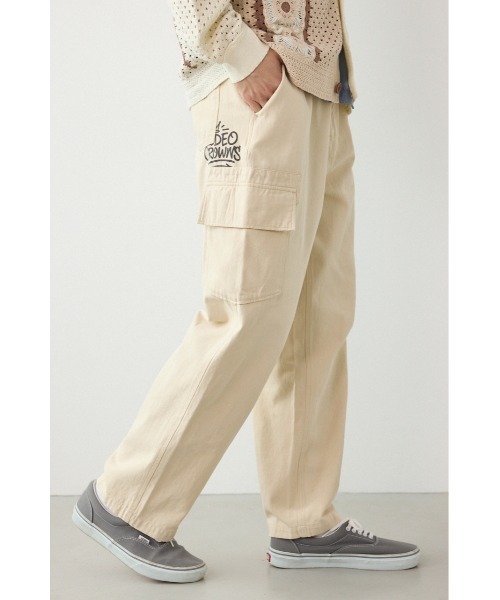 RODEO CROWNS WIDE BOWL（ロデオクラウンズワイドボウル）の「エンジニアカーゴパンツ（カーゴパンツ・メンズ・バーガンディー/ブラック/オフホワイト・MEDIUM/LARGE）」の11枚目の写真