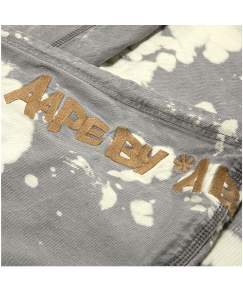 AAPE BY A BATHING APE（エーエイプバイアベイシングエイプ）の「AAPE MAIN LONG SLEEVE HOODIE SHIRT（シャツ/ブラウス・メンズ・グレー系その他4・X-LARGE/SMALL/LARGE/MEDIUM）」の3枚目の写真