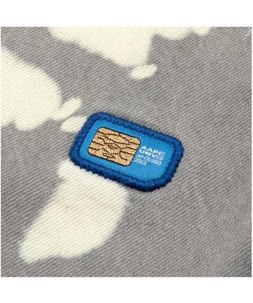 AAPE BY A BATHING APE（エーエイプバイアベイシングエイプ）の「AAPE MAIN LONG SLEEVE HOODIE SHIRT（シャツ/ブラウス・メンズ・グレー系その他4・X-LARGE/SMALL/LARGE/MEDIUM）」の5枚目の写真