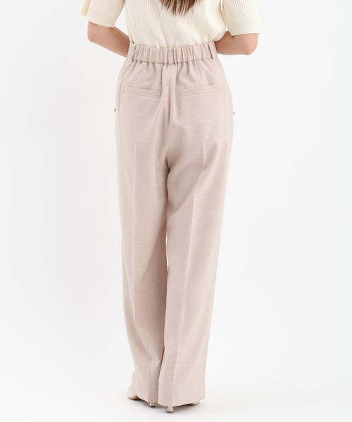 Andemiu（アンデミュウ）の「マリンストレートパンツ647396（スラックス・レディース・ブラック/ライトベージュ/ライトブルー・SMALL/MEDIUM）」の19枚目の写真