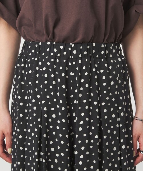 green label relaxing（グリーンレーベルリラクシング）の「［size SHORTあり］【WEB限定】＜at ease＞キュロット パンツ（その他パンツ・レディース・ナチュラル/ブラック/ブラウン/その他1・FREE/SHORT）」の22枚目の写真