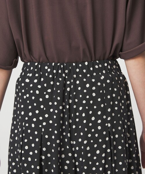 green label relaxing（グリーンレーベルリラクシング）の「［size SHORTあり］【WEB限定】＜at ease＞キュロット パンツ（その他パンツ・レディース・ナチュラル/ブラック/ブラウン/その他1・FREE/SHORT）」の21枚目の写真