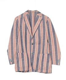 LARDINI（ラルディーニ）の「ストライプ柄テーラードジャケット（テーラードジャケット）」