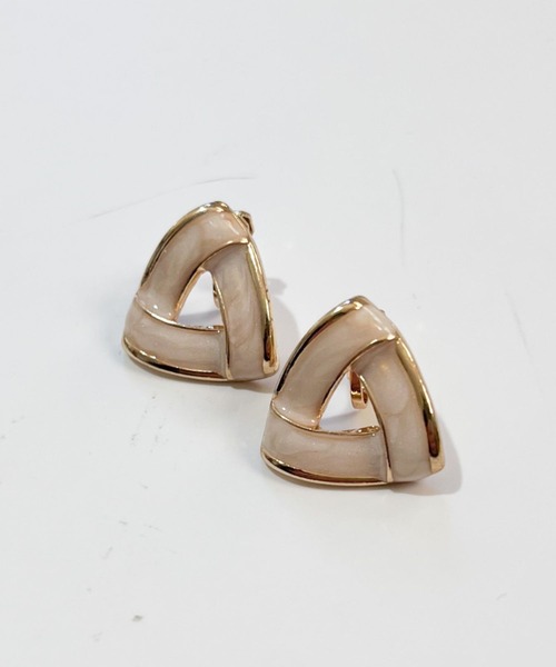 yu-ka(ユーカ)の「YU-KA:カラートライアングルイヤリング Color Triangle Earrings(イヤリング・レディース・ブルー/レッド/ホワイト・FREE)」の7枚目の写真