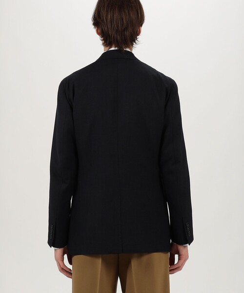 TOMORROWLAND (トゥモローランド)の「ウールシルクリネン シングルブレステッド 2Bジャケット SUMMER TIME LORO PIANA(テーラードジャケット・メンズ・ネイビー/ライトブラウン・52/50/48/46/44/42/54)」の6枚目の写真