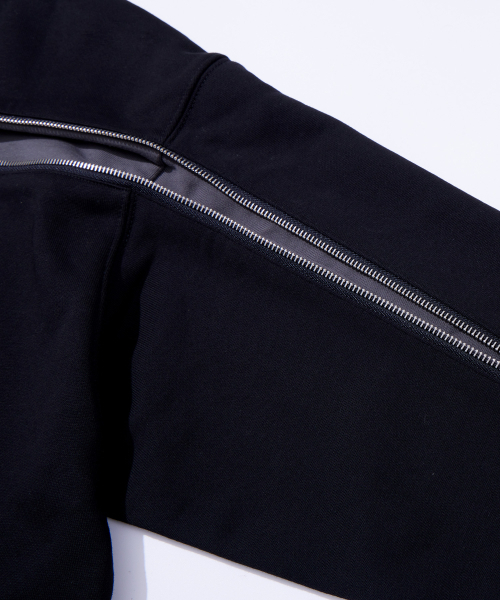 KALAPATTHAR(カラパタール)の「BACK ZIPPER SWEATSHIRT - BLACK(スウェット・メンズ・その他・X-LARGE/LARGE/MEDIUM)」の4枚目の写真