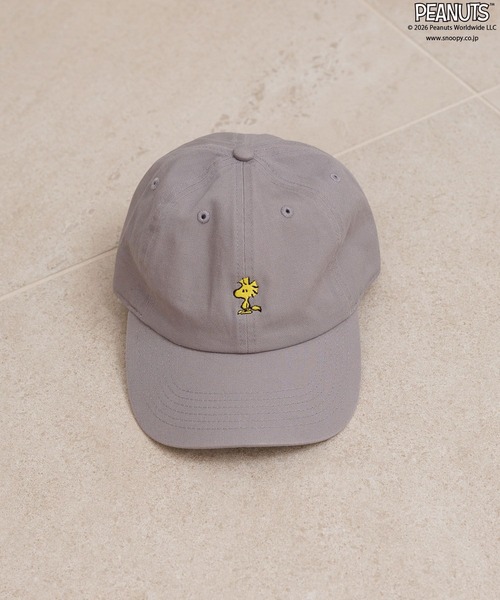 LOWRYS FARM(ローリーズファーム)の「【LFM(U)】SNOOPYシシュウCAP(キャップ・メンズ・ネイビー/グレー/ブラウン系その他・FREE)」の2枚目の写真