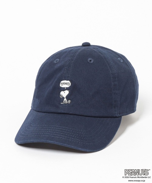 LOWRYS FARM(ローリーズファーム)の「【LFM(U)】SNOOPYシシュウCAP(キャップ・メンズ・ネイビー/グレー/ブラウン系その他・FREE)」の7枚目の写真