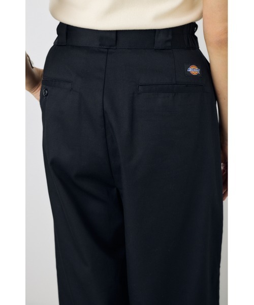 AZUL by moussy(アズールバイマウジー)の「【Dickies×AZUL】カーブパンツ(カーゴパンツ・レディース・カーキ/ブラック/ストライプ・MEDIUM/SMALL)」の9枚目の写真